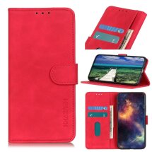 Чохол-книжка KHAZNEH Retro Wallet для Nokia C30 - Red: фото 1 з 10