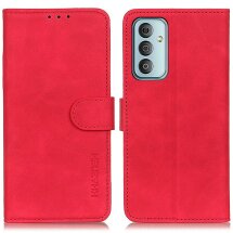 Чехол-книжка KHAZNEH Retro Wallet для Samsung Galaxy M23 (M236) - Red: фото 1 из 10