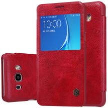Чехол NILLKIN Qin Series для Samsung Galaxy J5 2016 (J510) - Red: фото 1 из 17