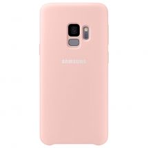 Чохол Silicone Cover для Samsung Galaxy S9 (G960) EF-PG960TLEGRU - Pink: фото 1 з 5
