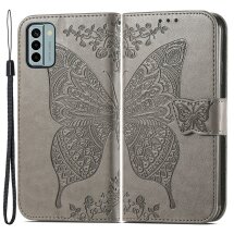 Чохол UniCase Butterfly для Nokia G22 - Grey: фото 1 з 8