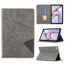 Чохол UniCase Geometric Style для Samsung Galaxy Tab A7 10.4 (2020) - Grey: фото 1 з 8