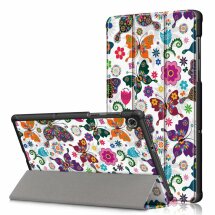 Чехол UniCase Life Style для Lenovo Tab M10 Plus 1/2 Gen (TB-X606) - Butterffly Flowers: фото 1 из 11