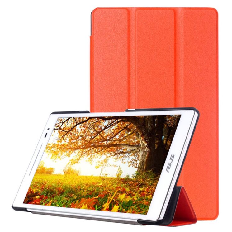 Чехол UniCase Slim Leather для ASUS ZenPad 8.0 (Z380C) - Orange: фото 1 из 6