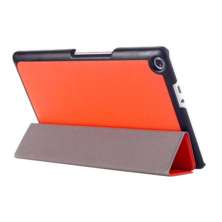 Чехол UniCase Slim Leather для ASUS ZenPad 8.0 (Z380C) - Orange: фото 5 из 6