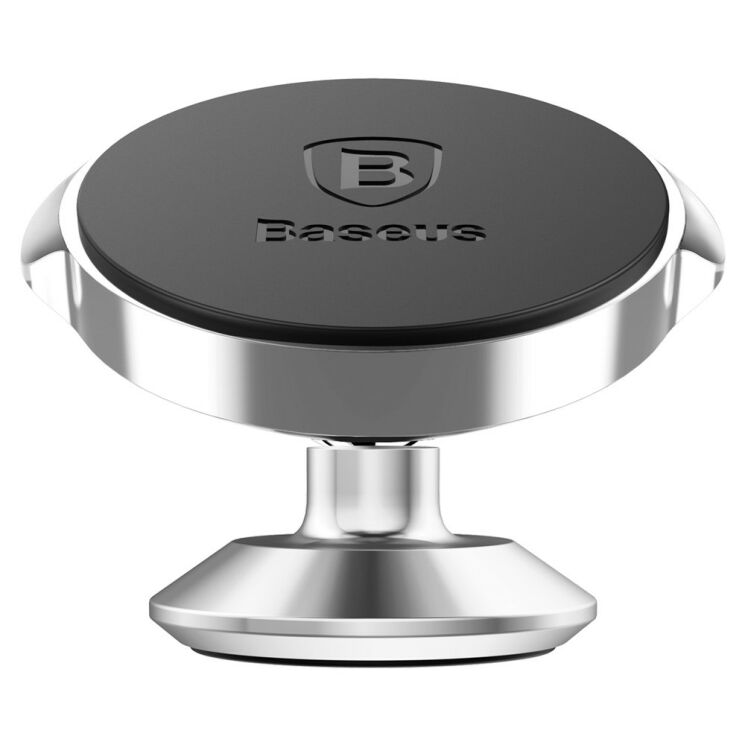Магнітний тримач в автомобіль BASEUS Premium 360 - Silver: фото 2 з 21