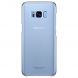 Пластиковый чехол Clear Cover для Samsung Galaxy S8 (G950) EF-QG950CLEGRU - Blue (114302L). Фото 1 из 5