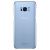Пластиковий чохол Clear Cover для Samsung Galaxy S8 (G950) EF-QG950CBEGRU - Blue: фото 1 з 5