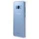 Пластиковый чехол Clear Cover для Samsung Galaxy S8 (G950) EF-QG950CLEGRU - Blue (114302L). Фото 5 из 5