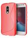Силіконовий чохол Deexe S Line для Motorola Moto G4/G4 Plus - Red (132103R). Фото 1 з 2