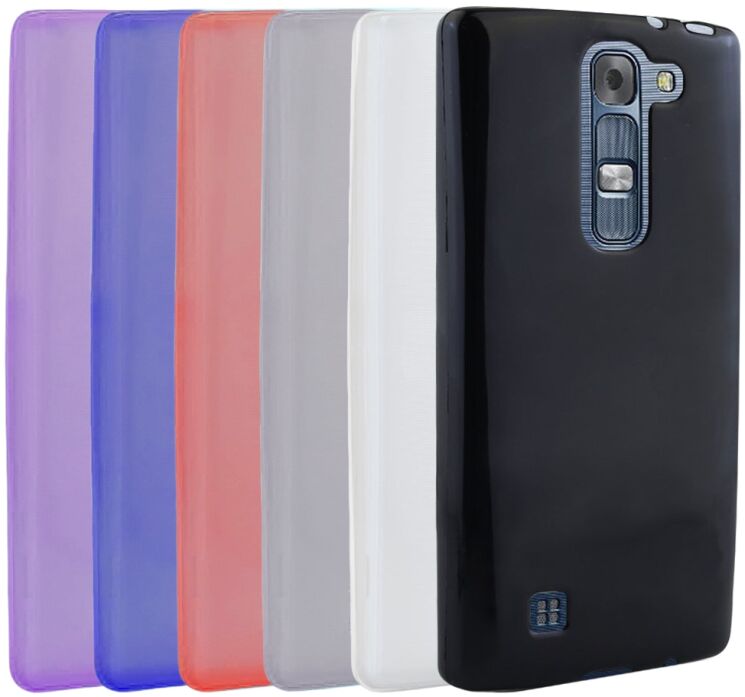 Силиконовая накладка Deexe Soft Case для LG Magna (H502) - Blue: фото 6 из 6