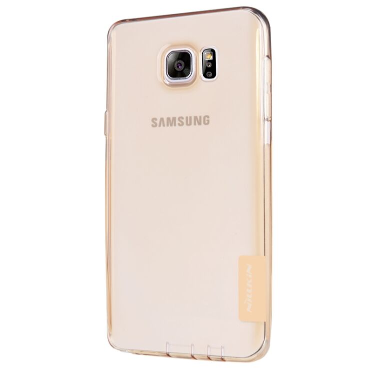 Силиконовая накладка NILLKIN Nature TPU для Samsung Galaxy Note 5 (N920) - Gold: фото 4 з 17