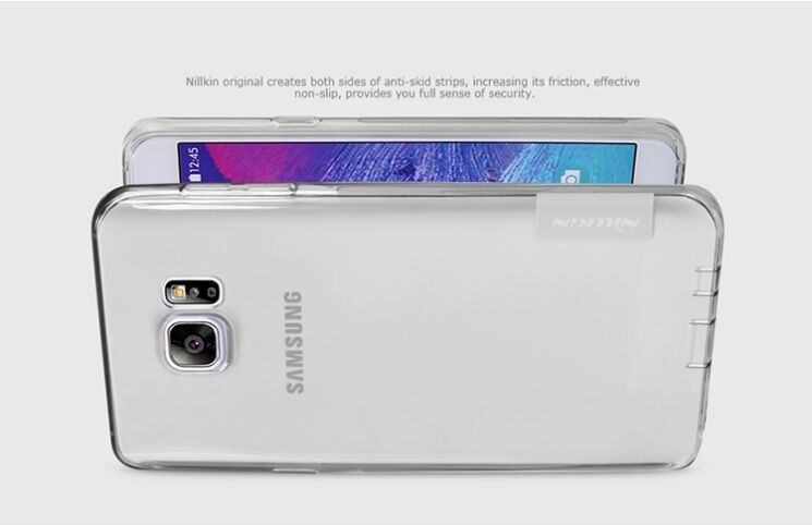 Силіконова накладка NILLKIN Nature TPU для Samsung Galaxy Note 5 (N920) - White: фото 16 з 17