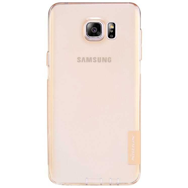 Силиконовая накладка NILLKIN Nature TPU для Samsung Galaxy Note 5 (N920) - Gold: фото 5 з 17