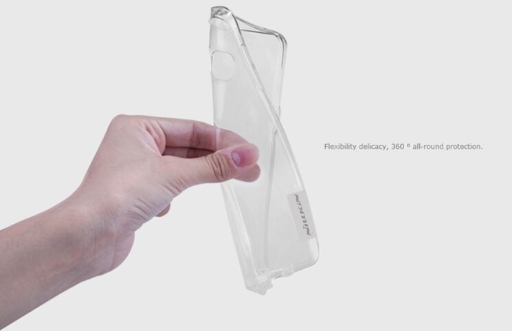 Силиконовая накладка NILLKIN Nature TPU для Samsung Galaxy Note 5 (N920) - White: фото 13 из 17