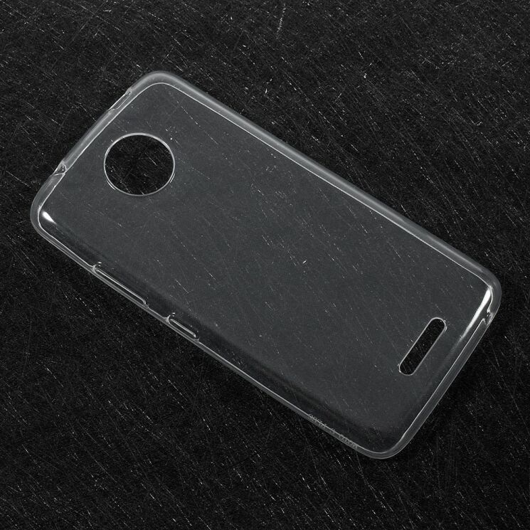 Силіконовий (TPU) чохол Deexe UltraThin для Motorola Moto C Plus: фото 3 з 5