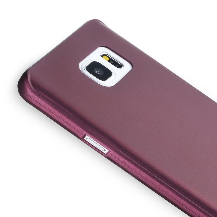 Силіконовий (TPU) чохол X-LEVEL Matte для Samsung Galaxy Note 5 - Wine Red: фото 2 з 7