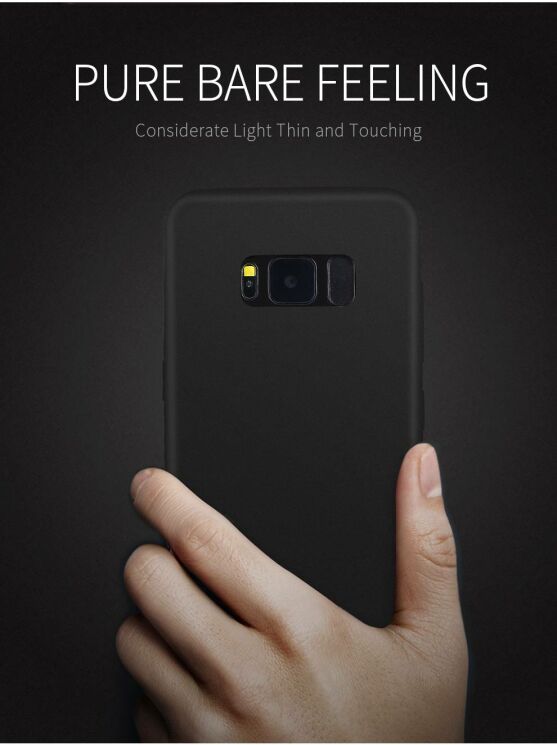 Силіконовий (TPU) чохол X-LEVEL Matte для Samsung Galaxy S8 (G950) - Wine Red: фото 4 з 12