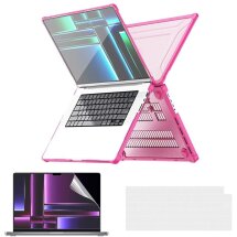Захисна накладка Enkay Shockproof Cover для Apple MacBook Pro 14 (2021) - Pink: фото 1 з 14