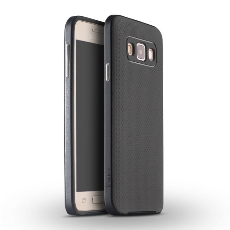 Защитная накладка IPAKY Hybrid для Samsung Galaxy A5 (A500) - Black: фото 1 из 2
