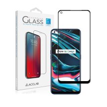 Защитное стекло ACCLAB Full Glue для Realme 7 Pro - Black: фото 1 из 6