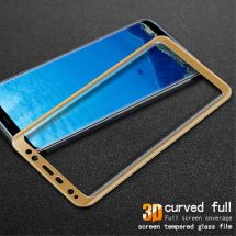 Защитное стекло IMAK 3D Full Curved для Samsung Galaxy S8 (G950) - Gold: фото 1 из 11