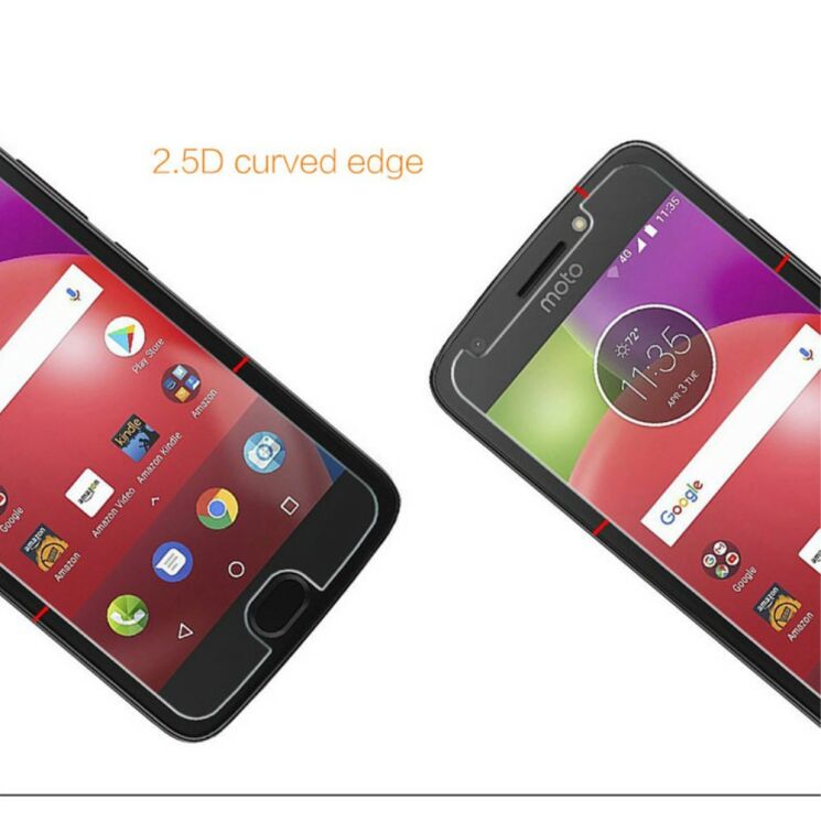 Защитное стекло MOCOLO 2.5D Arc Edge для Motorola Moto E4: фото 5 из 6
