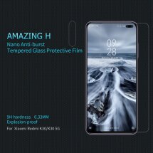 Защитное стекло NILLKIN Amazing H для Xiaomi Mi 10T / 10T Pro / Redmi K30 / Poco X2: фото 1 из 16
