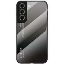 Захисний чохол Deexe Gradient Color для Samsung Galaxy S21 FE (G990) - Black / Grey: фото 1 з 11