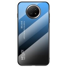 Захисний чохол Deexe Gradient Color для Xiaomi Redmi Note 9T - Black / Blue: фото 1 з 10