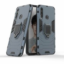Защитный чехол Deexe Hybrid Case для Huawei Nova 4 - Dark Blue: фото 1 из 5