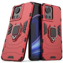 Защитный чехол Deexe Hybrid Case для OnePlus Ace / 10R - Red: фото 1 из 11
