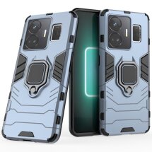 Захисний чохол Deexe Hybrid Case для Realme GT3 / Neo 5 - Blue: фото 1 з 7