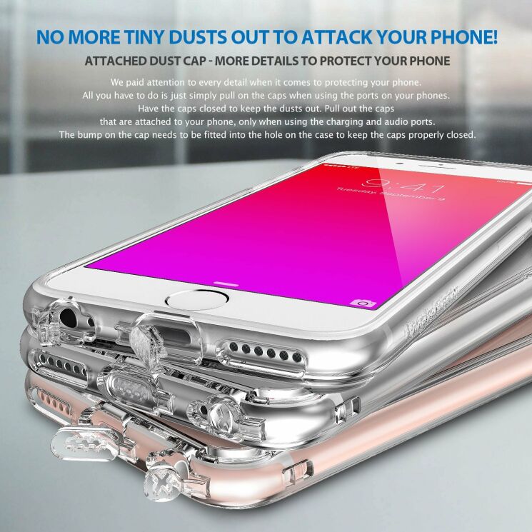 Захисний чохол RINGKE Fusion для iPhone 6/6s Plus: фото 6 з 7
