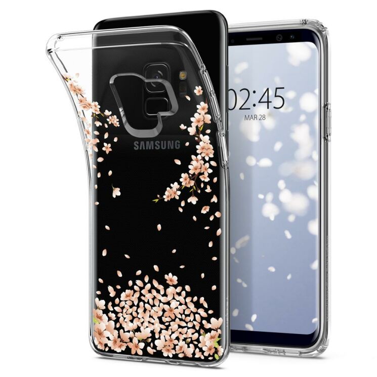 Защитный чехол Spigen SGP Liquid Crystal Blossom для Samsung Galaxy S9 (G960) - Crystal Clear: фото 2 из 16