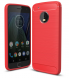 Защитный чехол UniCase Carbon для Motorola Moto G5 Plus - Red (142400R). Фото 1 из 9