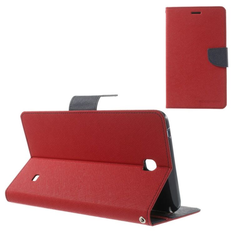 Чехол Mercury Fancy Diary для Samsung Galaxy Tab 4 7.0 (T230/231) - Red: фото 1 из 10