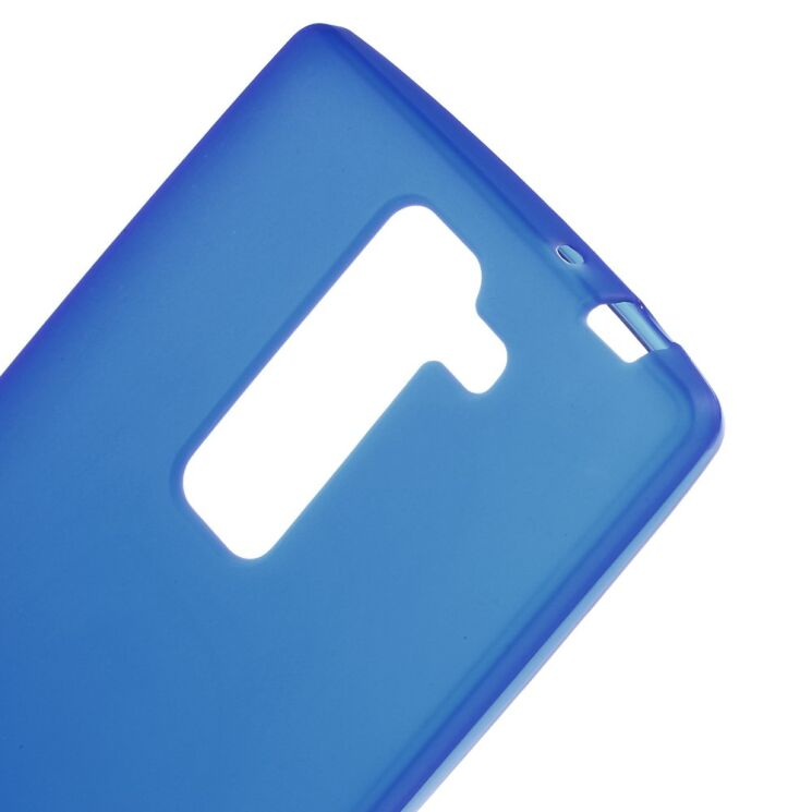 Силиконовая накладка Deexe Soft Case для LG Magna (H502) - Blue: фото 4 из 6