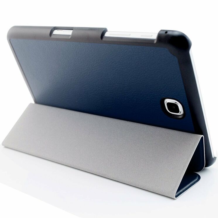 Чохол UniCase Slim Leather для Samsung Galaxy Tab A 8.0 (T350/351) - Dark Blue: фото 4 з 12