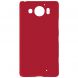 Пластиковый чехол NILLKIN Frosted Shield для Microsoft Lumia 950 - Red (382366R). Фото 4 из 17