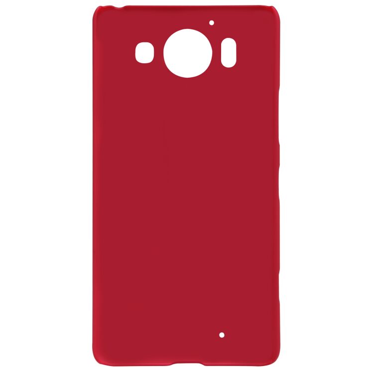Пластиковый чехол NILLKIN Frosted Shield для Microsoft Lumia 950 - Red: фото 4 из 17
