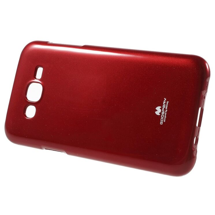 Силиконовая накладка MERCURY Jelly Case для Samsung Galaxy J7 - Red: фото 2 из 7