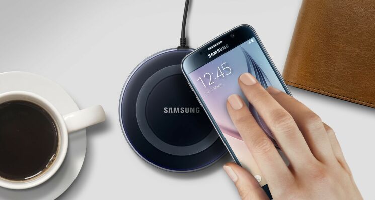 Панель для бездротової зарядки смартфонів Samsung EP-PG920 - White: фото 9 з 15