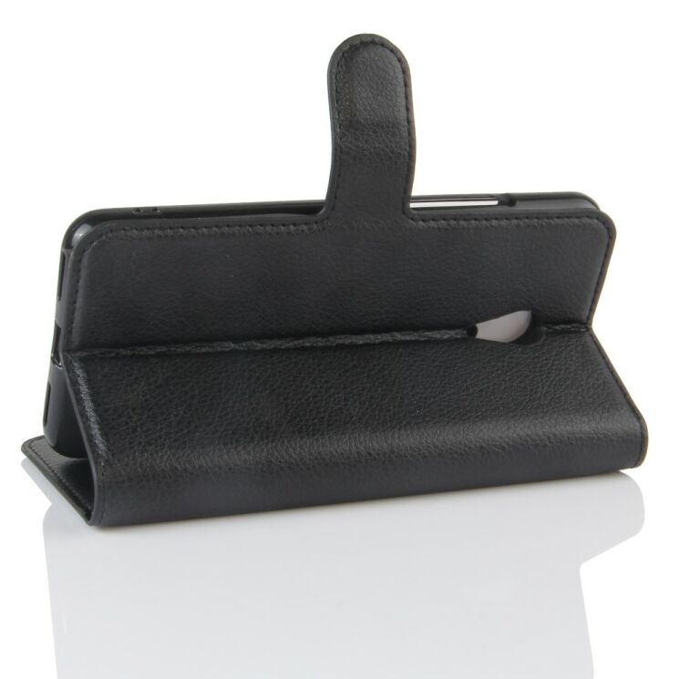 Чохол-книжка Deexe Wallet Style для Meizu M5s - Black: фото 4 з 5