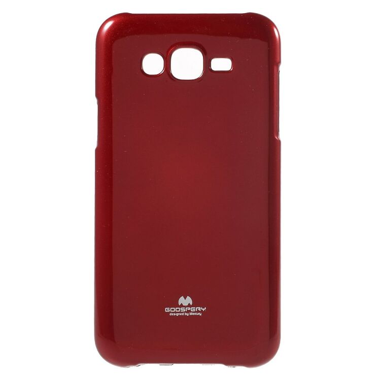 Силиконовая накладка MERCURY Jelly Case для Samsung Galaxy J7 - Red: фото 1 з 7