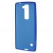 Силиконовая накладка Deexe Soft Case для LG Magna (H502) - Blue (GM-5001L). Фото 3 из 6
