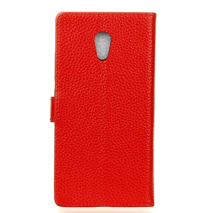 Кожаный чехол-книжка UniCase Leather Cover для Meizu M5s - Red: фото 2 из 6