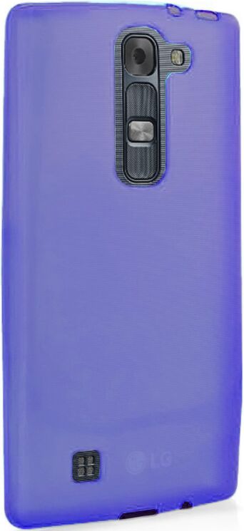 Силиконовая накладка Deexe Soft Case для LG Magna (H502) - Blue: фото 1 з 6