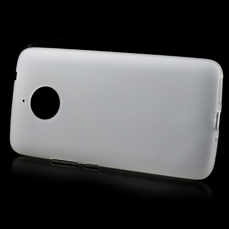 Силіконовий (TPU) чохол Deexe Soft Case для Motorola Moto E Plus / E4 Plus - White: фото 2 з 4