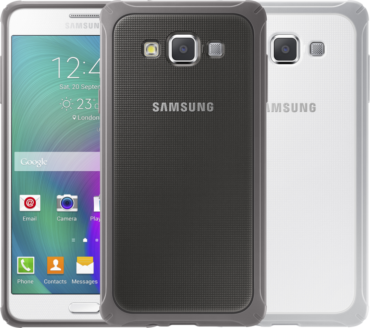 Захисна накладка Protective Cover+ для  Samsung Galaxy A7 (A700) EF-PA700BAEGWW - Black: фото 4 з 4